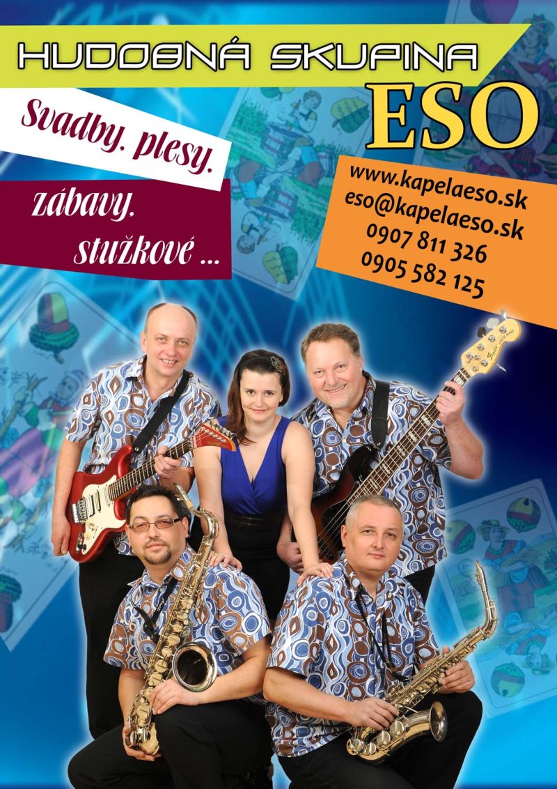 Plagát hudobnej skupiny ESO